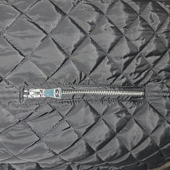 Calvin Klein Women's Quilted Black Hooded Jacket - Picture 10 of 16